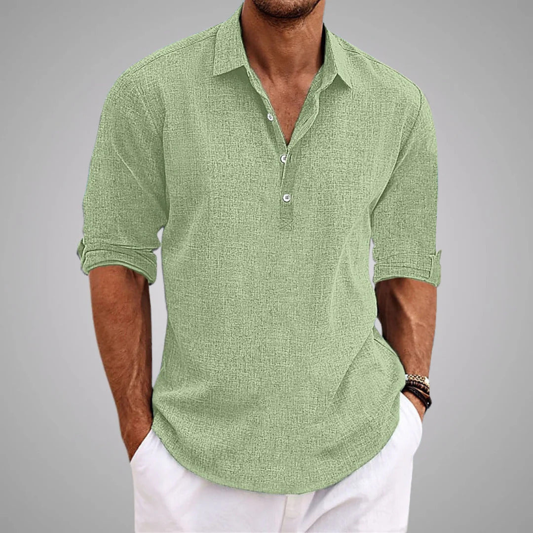 CAMICIA CASUAL TRASPIRANTE CON BOTTONI