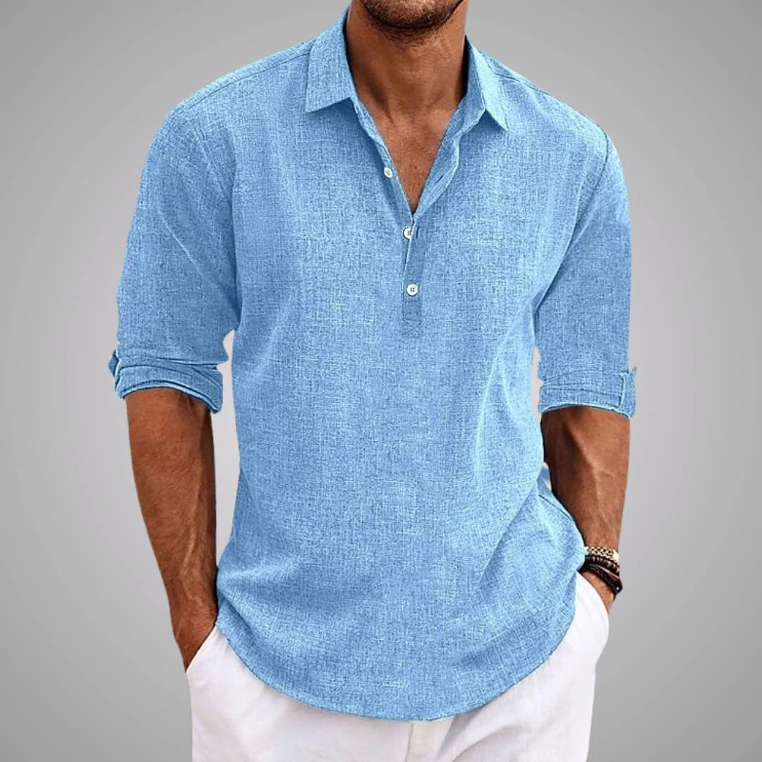 CAMICIA CASUAL TRASPIRANTE CON BOTTONI