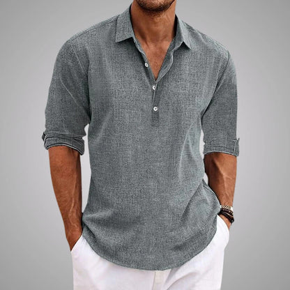 CAMICIA CASUAL TRASPIRANTE CON BOTTONI