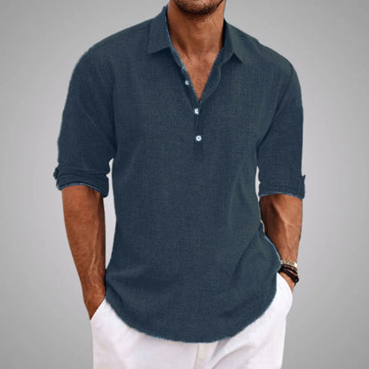CAMICIA CASUAL TRASPIRANTE CON BOTTONI